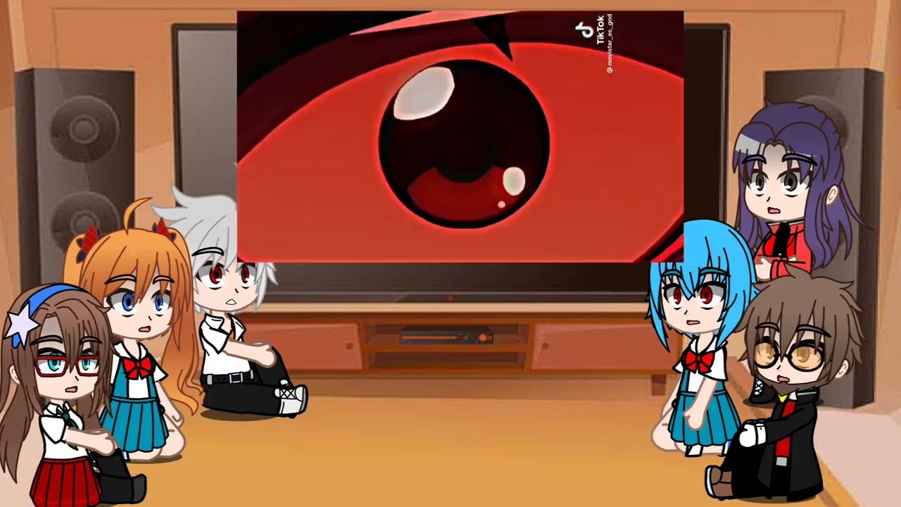 Evagalion react to shinji as Simon (Gurren Lagann)