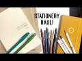 A Very Unnecessary Stationery Haul | Pens, Hobonichi, Archer & Olive, Muji