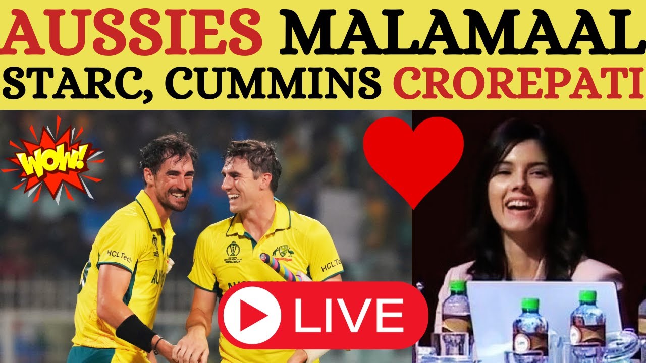 IPL Auction 2024 Mitchell Starc, Pat Cummins IND vs SA ODI PAK