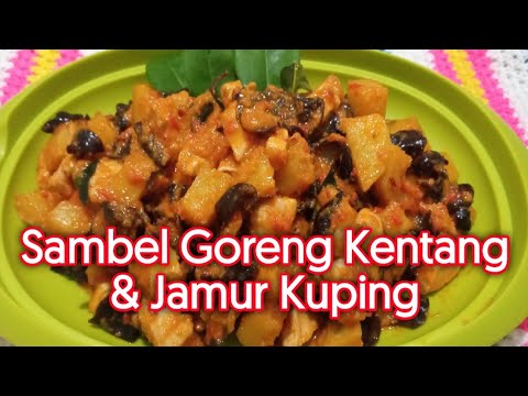 Oseng Kentang Jamur Kuping