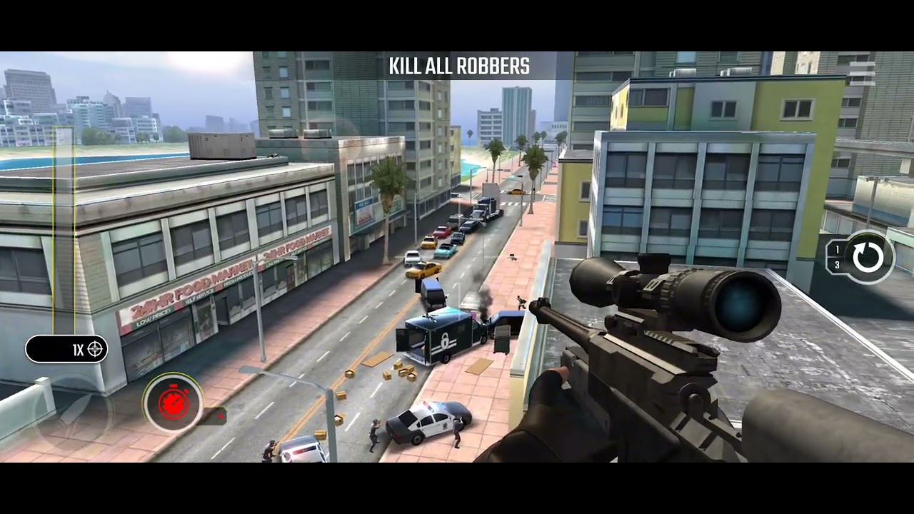 Pure Sniper Z29 Mission 15 Take That To The Bank Kill All Robbers