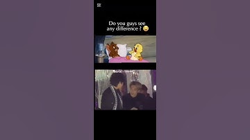 Do you guys see any difference ? 🤣 #shorts #bts #taehyung #jimin #vmin #trending #fyp #foryou #kpop