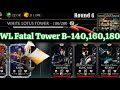 Fatal White Lotus Tower Boss Battle 180 & 140, 160 Fight   Reward MK Mobile 2024 | MK11 Scorpion