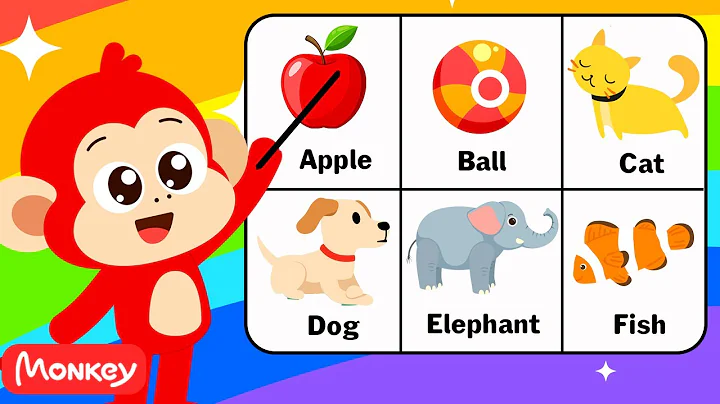 Learn ABC, Alphabets, Colors For Toddlers & Babies ️🔠️🎨 Monkey Junior Play & Learn