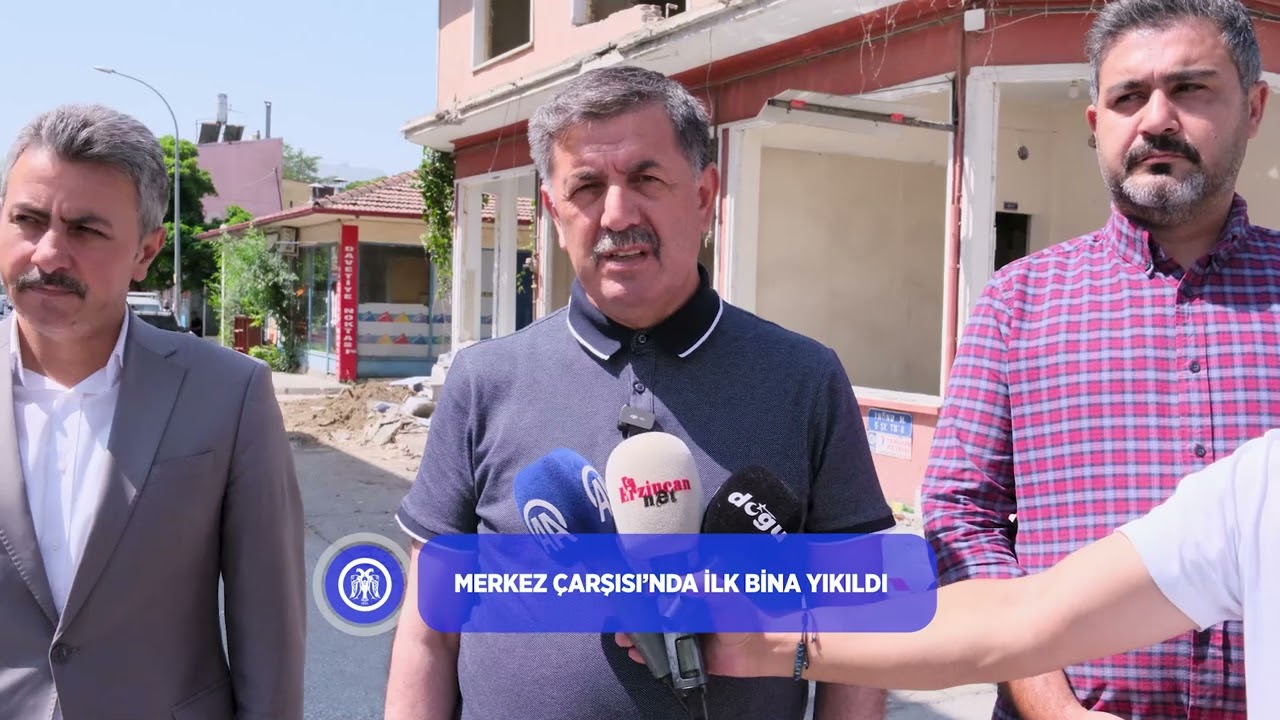 Merkez Çarşısı’nda İlk Bina Yıkıldı. 25.07.2025
