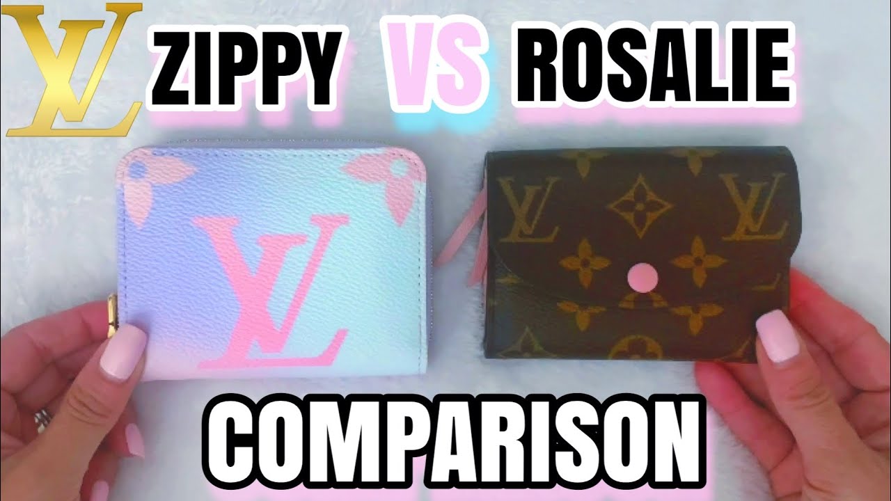 LV ZIPPY COIN VS ROSALIE - WHICH ONE DO I PREFER? 