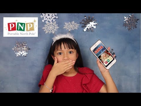 I received a video call from Santa - Portable North Pole (PNP) App