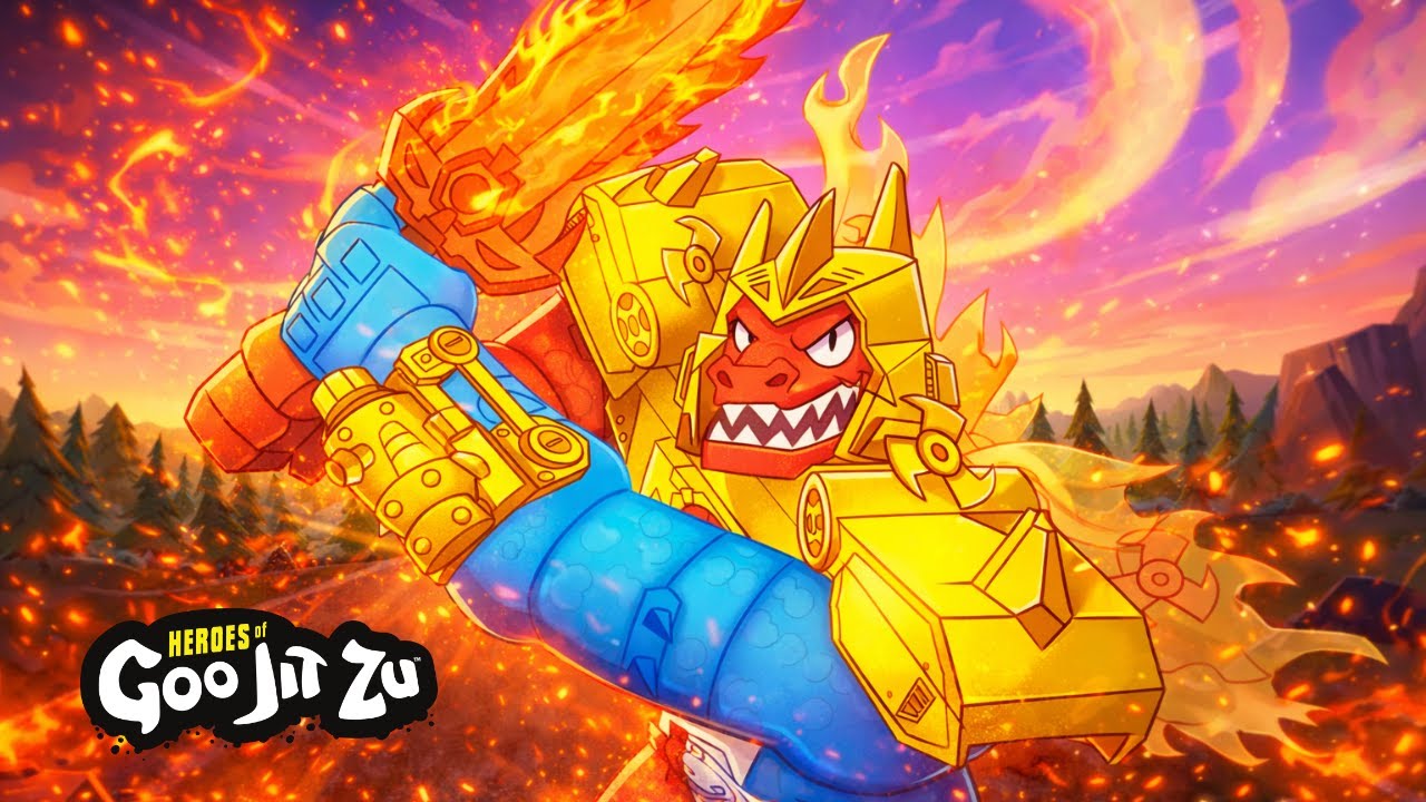 Сезон 2: Герої Goo Jit Zu | Метеоритна лихоманка | Частина 10