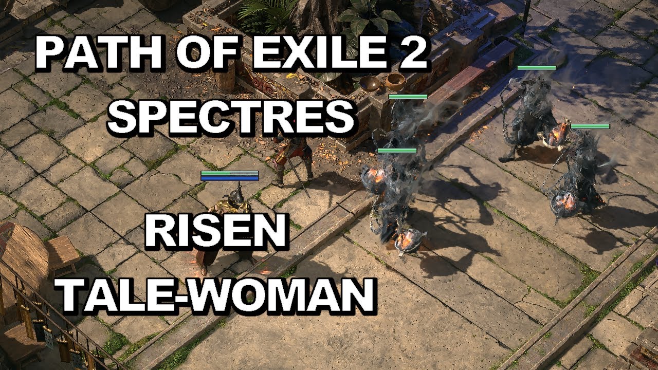 Path of Exile 2 Spectres 0.2.0  Risen Tale- woman - hybrid caster