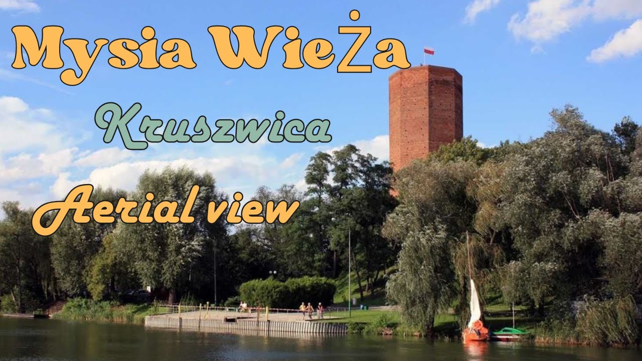 Drone Footage of Mysia Wieża, Poland | 4K Aerial Tour