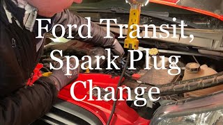 QUICKEST SPARK PLUG CHANGE, Ford Transit 250 Resimi