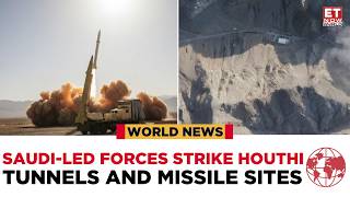 Saudi-Led Coalition Says It Destroyed Five Houthi Tunnels and Four Missile Launch Platforms