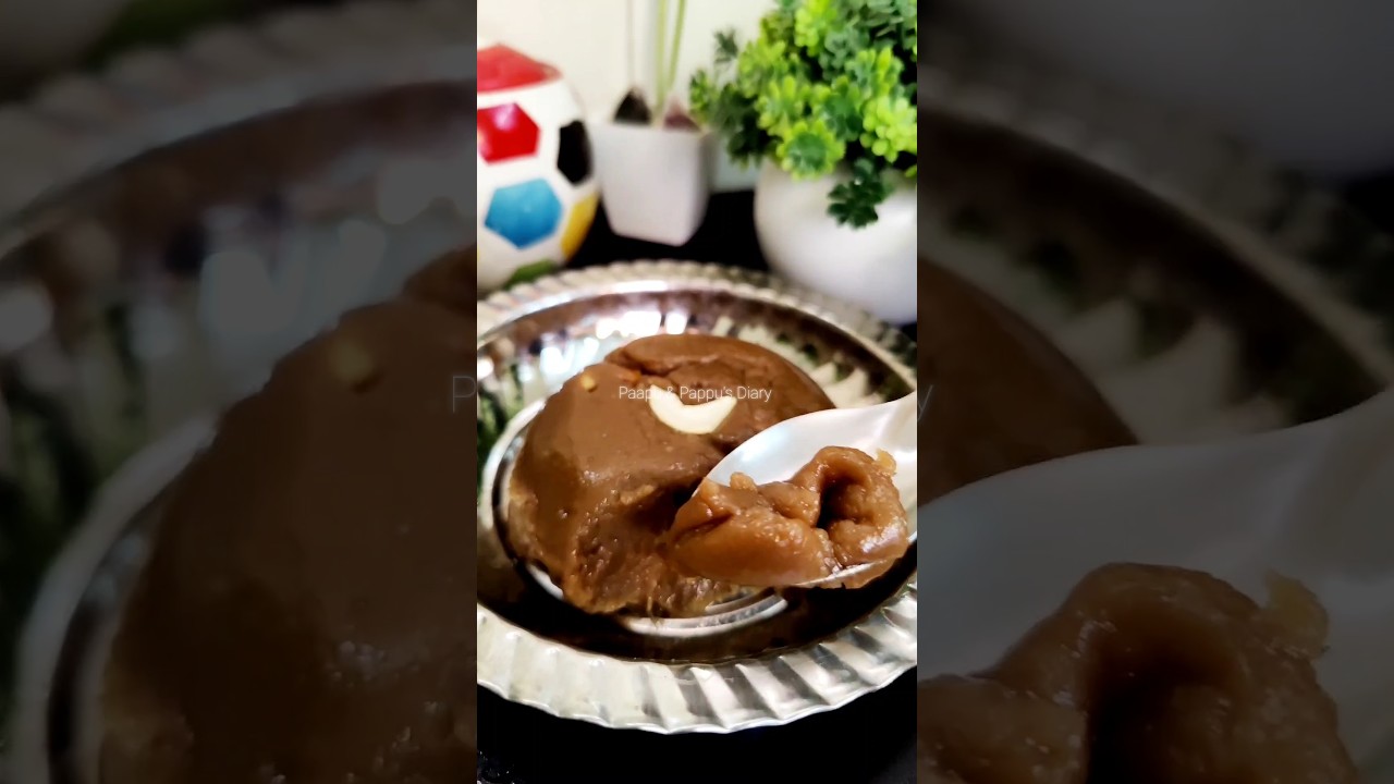 கருப்பட்டி ஹல்வா இப்படி செஞ்சு பாருங்க Healthy Karupatti Halwa in tamil|palm jaggery 