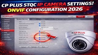 Celebrity CP Plus STQC IP Camera Onvif Configuration / cp plus stqc camera settings / ip camera onvif settings Net Worth
