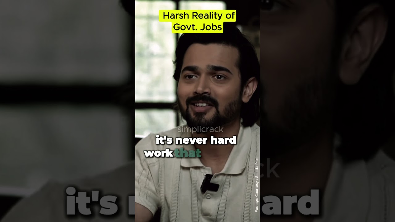 True Words for Government Job Aspirants 💔 