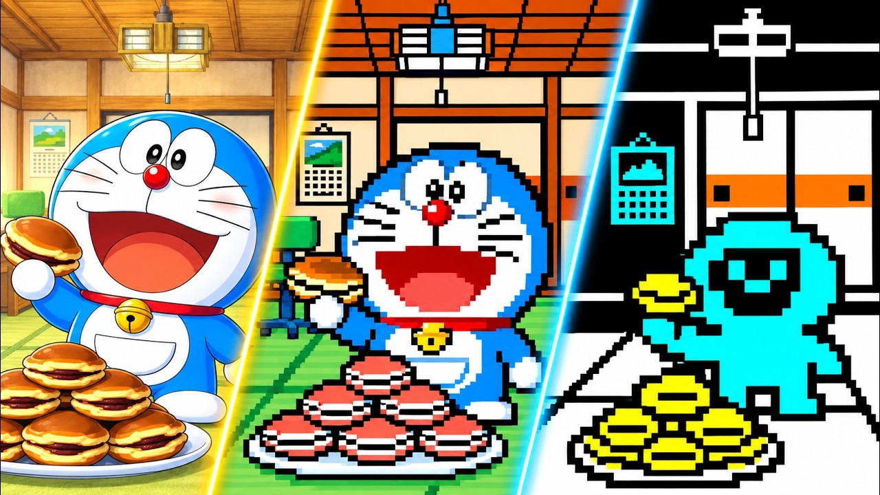 Doraemon New Episode?! HD to Retro! 16-Bit, 8-Bit, Game Boy & N64