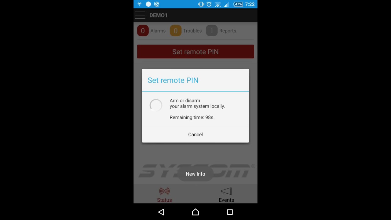 Activación para Opción de Armado y Desarmado en R-CONTROL