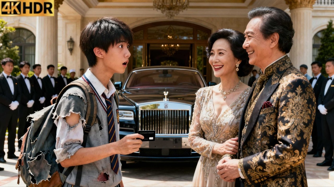 طالب فقير حلّ أصعب لغز في العالم فحصل على ثروة هائلة… ولم يتوقع أن والده هو أغنى رجل!