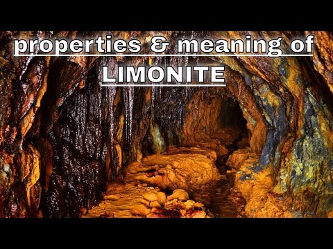 Vidéo: Que signifie limonitique ?