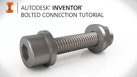 How To Bolted Connections, Full (Almost!) Training | Autodesk Inventor