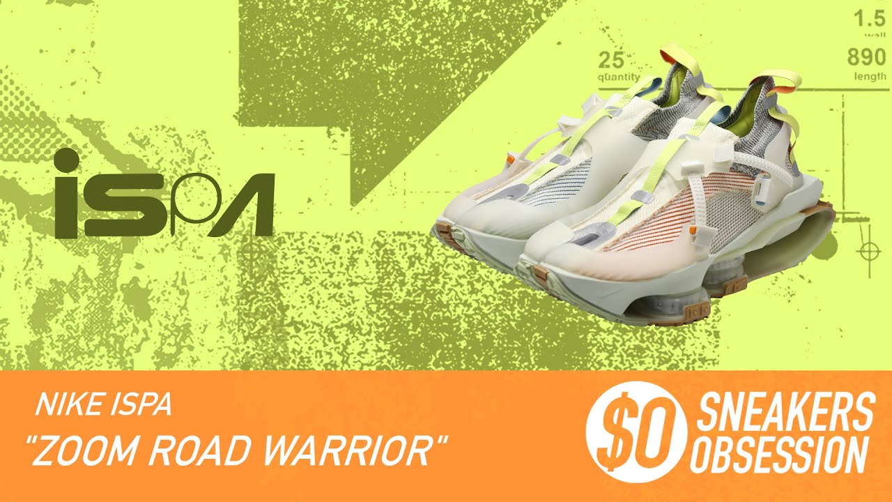 [UNBOXING] NIKE ISPA ZOOM ROAD WARRIOR CI0983-100 - YouTube