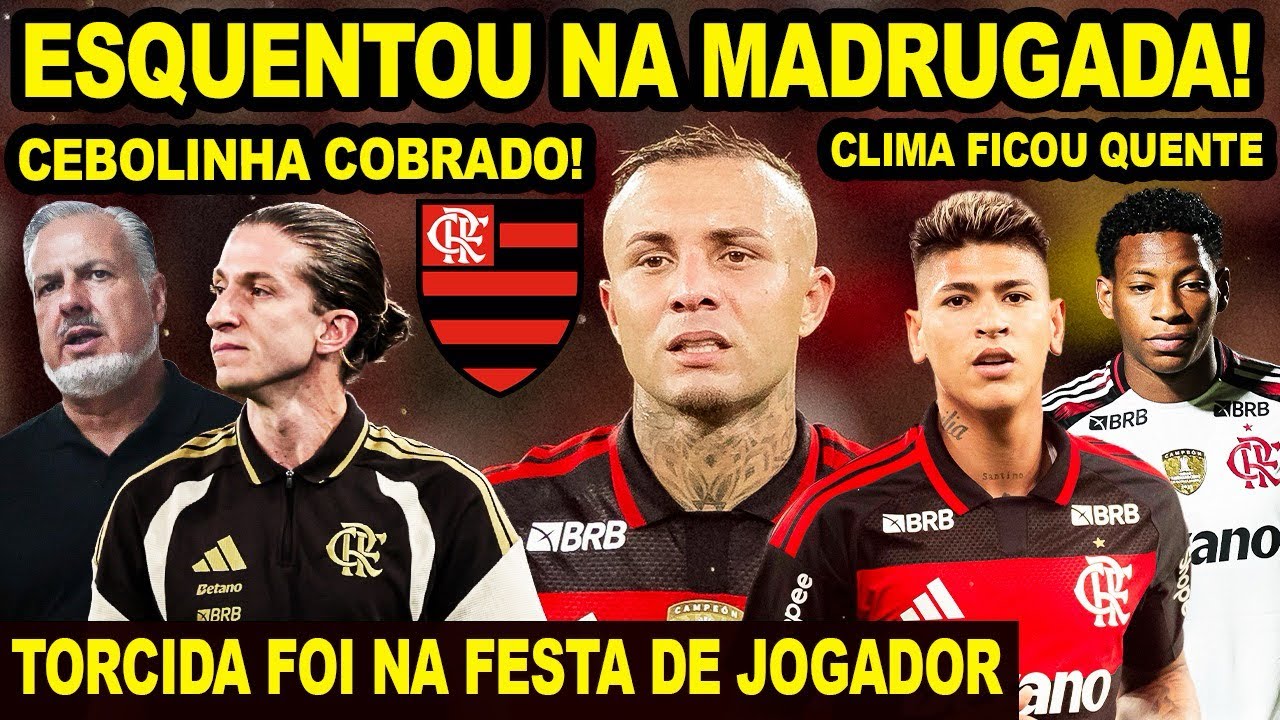 O CLIMA FICOU QUENTE NA MADRUGADA! EVERTON CEBOLINHA FOI COBRADO NO FLAMENGO! FIFA ANUNCIOU MUDANÇAS