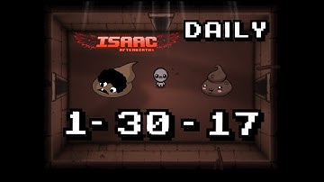 Cibino Plays The Binding Of Isaac:Afterbirth+: Daily challenge run 1/30/17