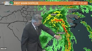 FLORENCE: 5 a.m. Saturday update