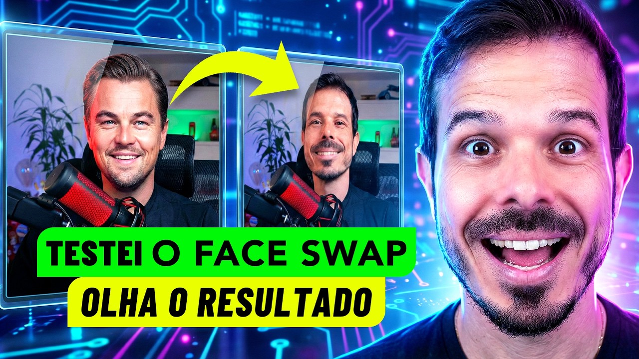 Como Criar Vídeos e Gifs VIRAIS com Face Swap em 1 Clique - Supawork
