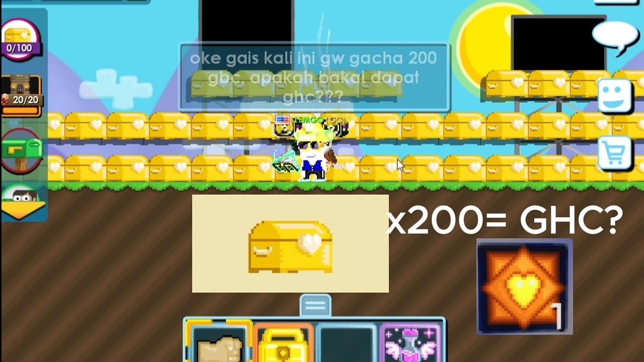 Gacha 200 Golden Booty Chest Got GHC 😱?? 