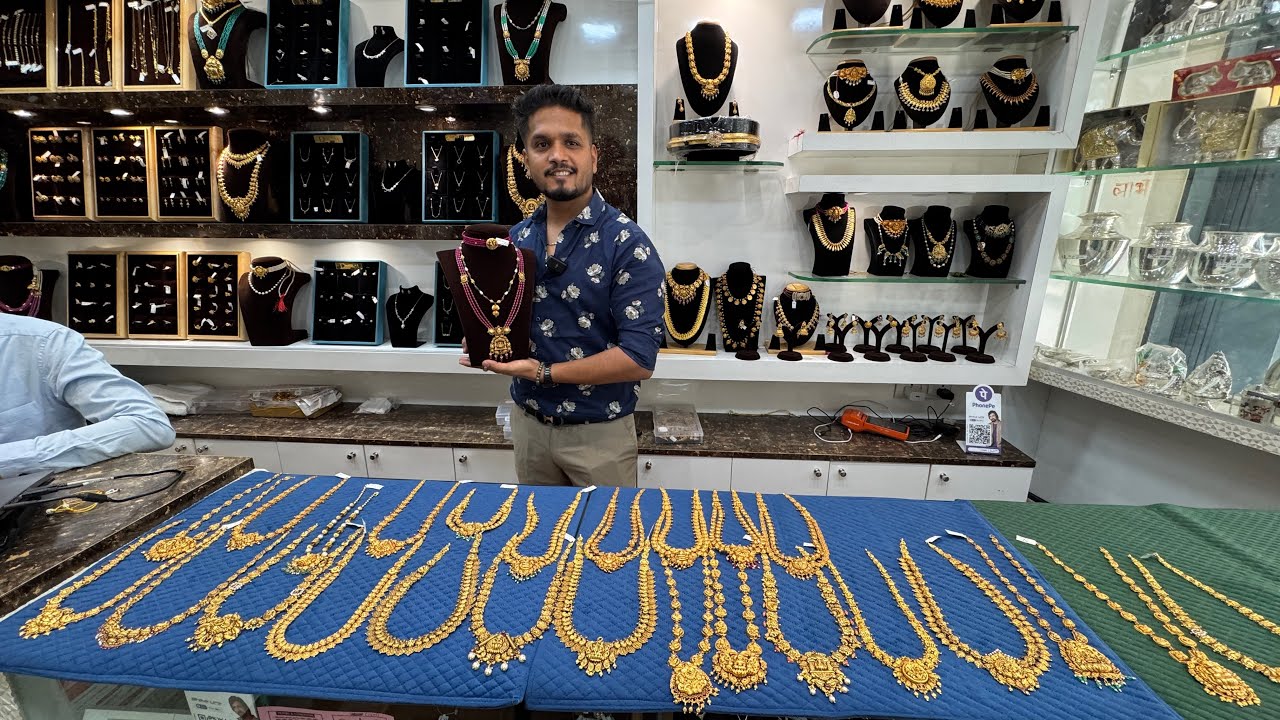 Light Weight 916 Gold Jewellery from Bangalore with  Best Wastage & Making Charges