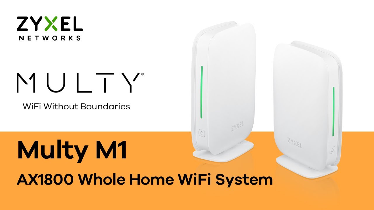 WiFi 6 Mesh  Zyxel Multy M1 AX1800 WiFi System 