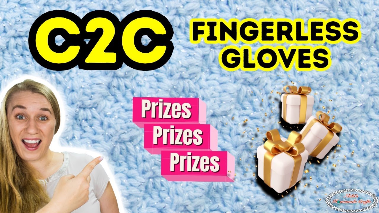 I Can't Stop Crocheting These Easy C2C Fingerless Gloves - Here is HOW ...