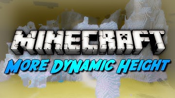 Minecraft Mod Review: MORE DYNAMIC HEIGHTS! (Nether, Exposed Strongholds / Mineshafts, The End)