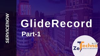 What is GlideRecord in #ServiceNow?