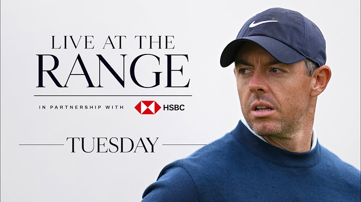 🔴 LIVE AT THE RANGE  | Tuesday | The 153rd Open at Royal Portrush