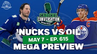 Canucks vs. Oilers MEGA PREVIEW ft. baggedmilk | May 7 2024