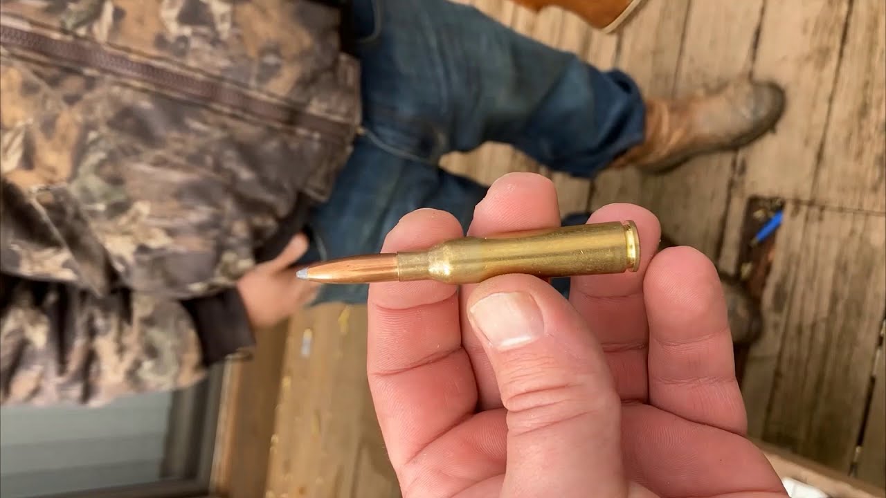 6.5x55mm Swede 140 grain Speer Hot Cor water jug test