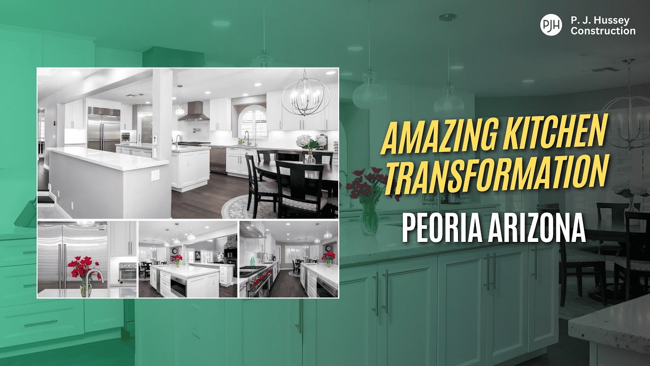 Amazing Transformation!  Before & After Kitchen Remodel In Peoria Arizona.