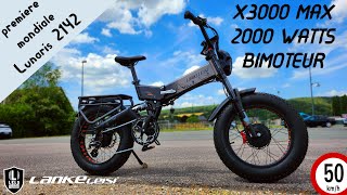 Lankeleisi X3000 Max : Vélo ou Moto ? Déballage et 1ER Test