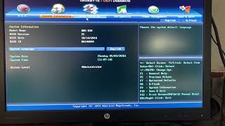 How to enable or disable Fast boot in BIOS on Gigabyte Motherboard