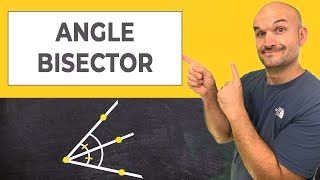 What is an angle bisector