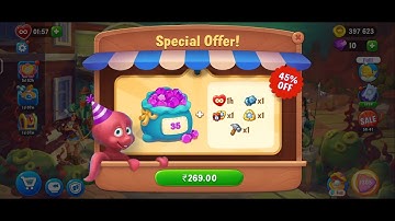 Fishdom game level 1301-1310, Playrix games