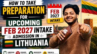 🇱🇹 Lithuania February 2027 Intake | Complete Preparation Guide for International Students
