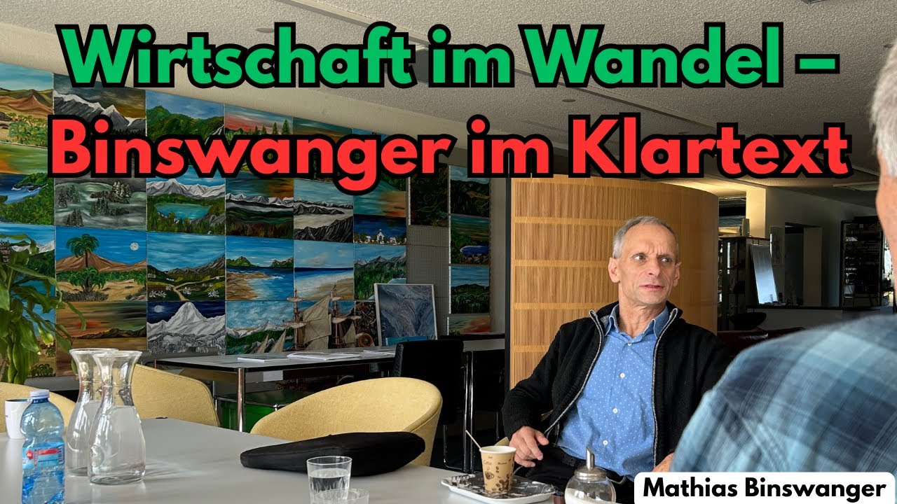 📈 Prof. Mathias Binswanger – Wachstum, Zölle & KI: Die Zukunft der Wirtschaft