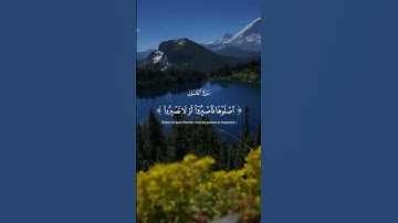 تلاوة هادئة تريح الأعصاب 😴🎧 القارئ: باسل سلامه سورة: الطور 💙❤