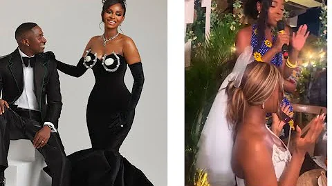 Tears & Love! Iyabo Ojo’s Daughter Goes on Her Knees as Mercy Aigbe’s Daughter Prays Passionately