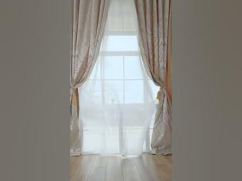 Шторы Севилья Серебро - YouTube