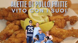 La ricette delle alettte di pollo fritte di Casa Bicocchi