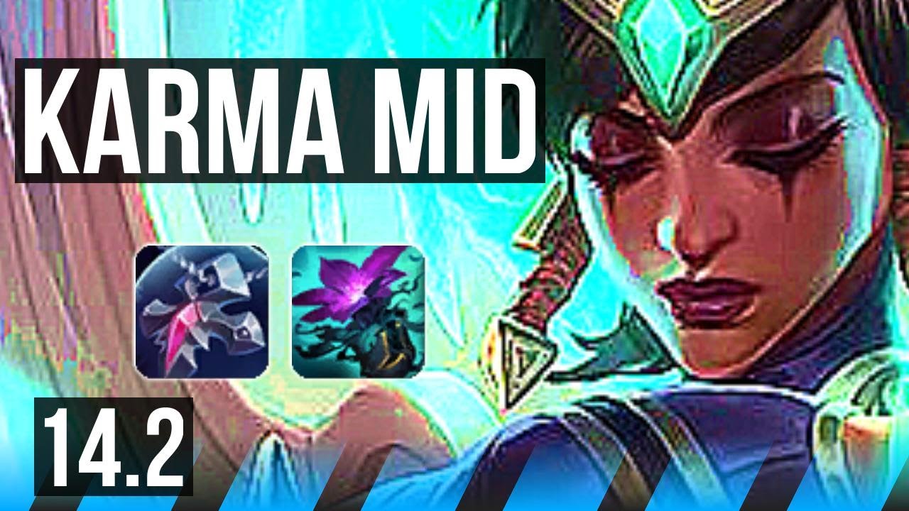 KARMA vs KATARINA (MID) 3/2/14, 300+ games KR Diamond 14.2 YouTube